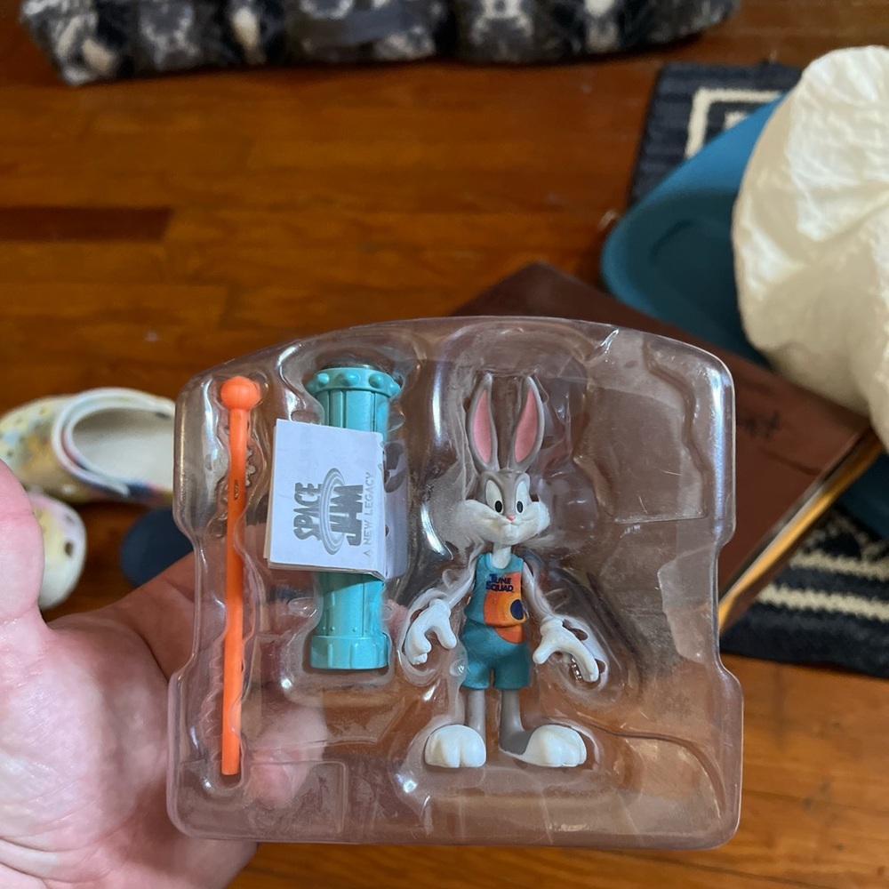Space Jam: A New Legacy Bugs Bunny With Acme Blaster 3000 Action Figure Moose To